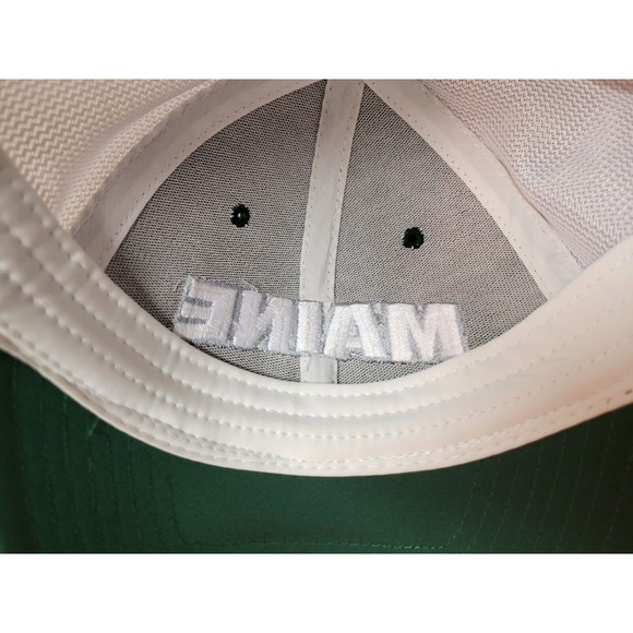 Maine The Game Adjustable Mesh Back Hat New w/ Tag Green OSFA - Picture 10 of 10